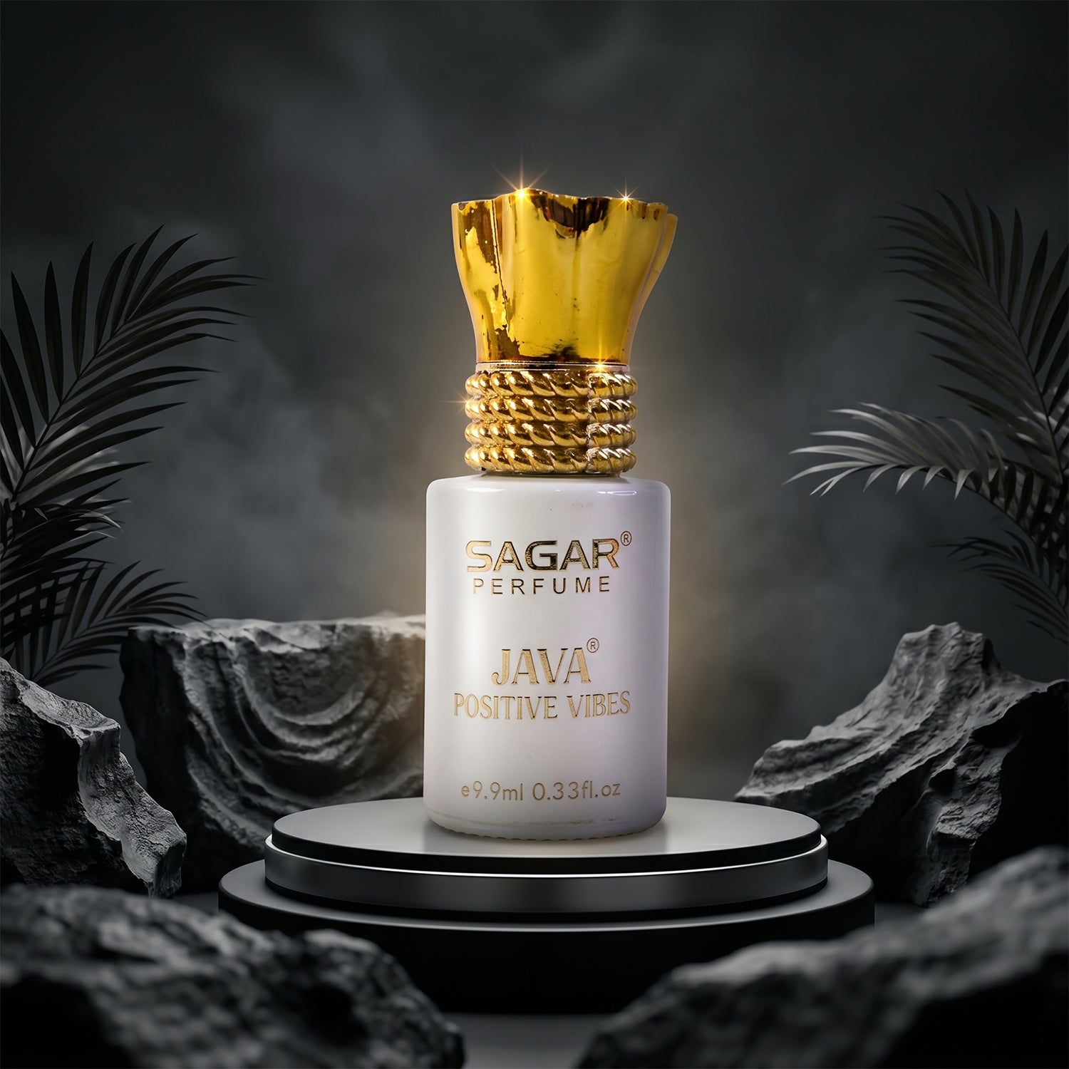 Sagar Java Positive Vibes Roll-on Attar Alcohol-free Perfume Oil For Men And Women (9.9 Ml)