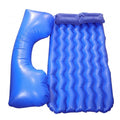 Comfortable Car Air Mattress Bed Set With Inflatable Headrest For Travel Relaxation (1 Set)
