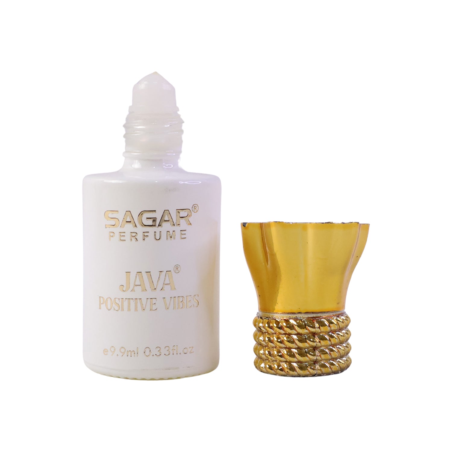 Sagar Java Positive Vibes Roll-on Attar Alcohol-free Perfume Oil For Men And Women (9.9 Ml)