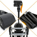 1691 Portable High Pressure Foot Air Pump Compressor For Car And Bike