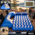 Comfortable Car Air Mattress Bed Set With Inflatable Headrest For Travel Relaxation (1 Set)